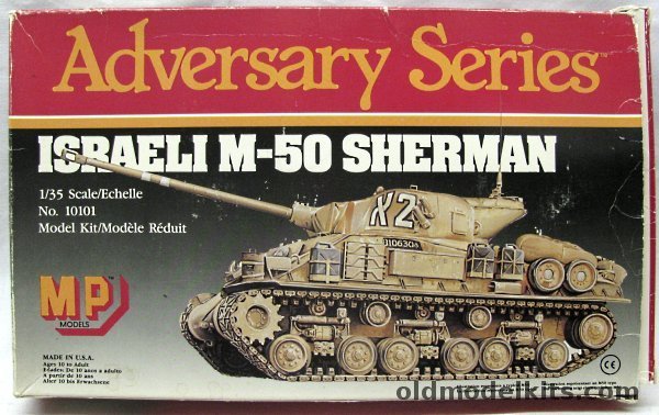 MP Models 1/35 Israeli M-50 Sherman, 10101 plastic model kit